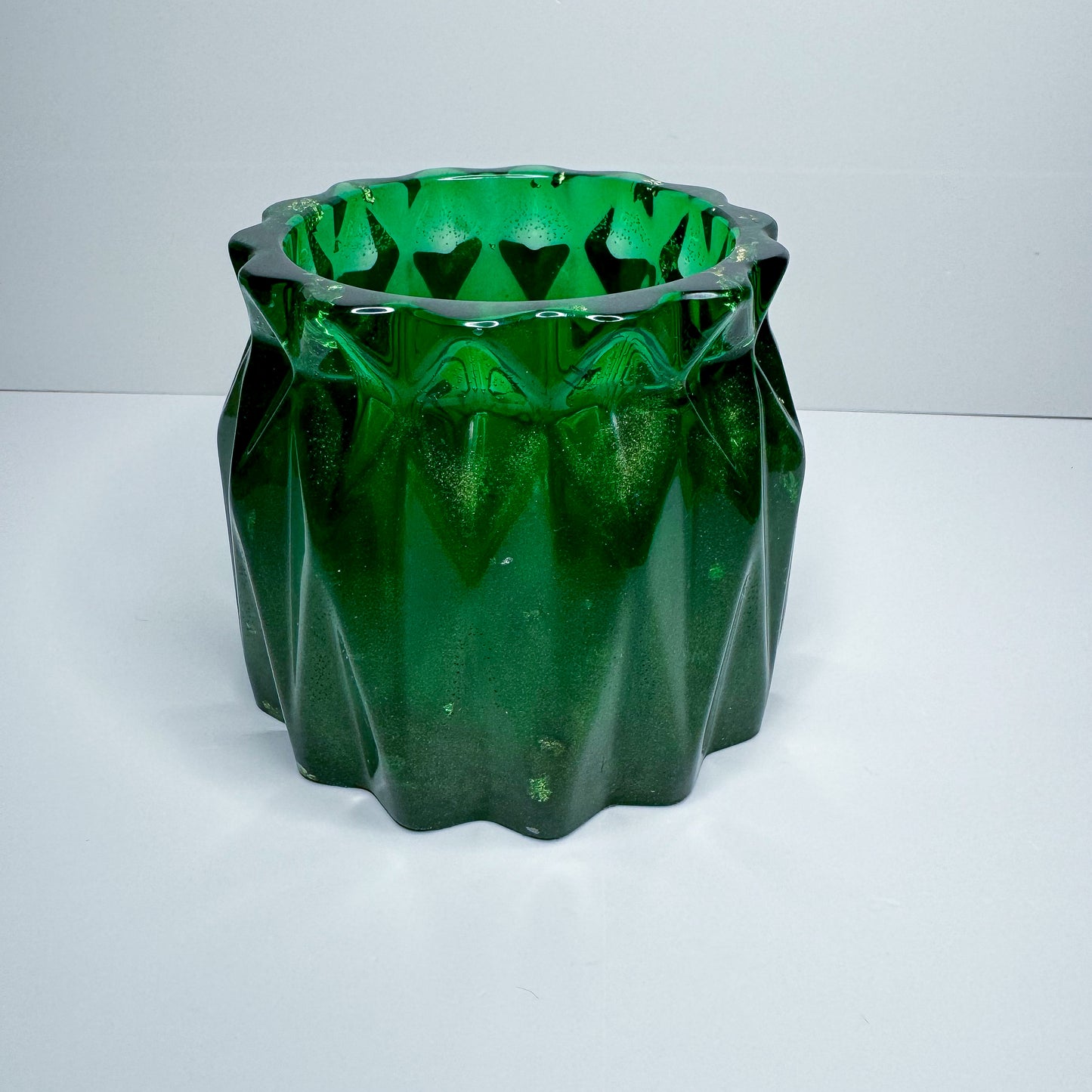Emerald Green Flower Pot