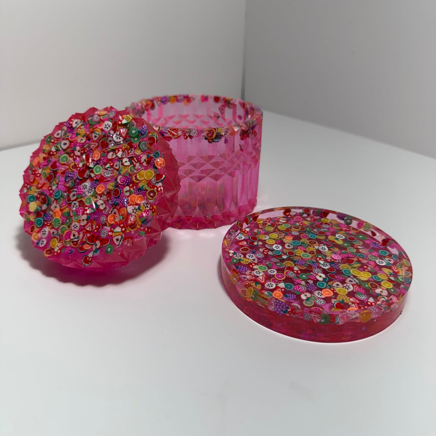 Pink Fruity Tray