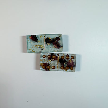 Roses Under Water Dominoes