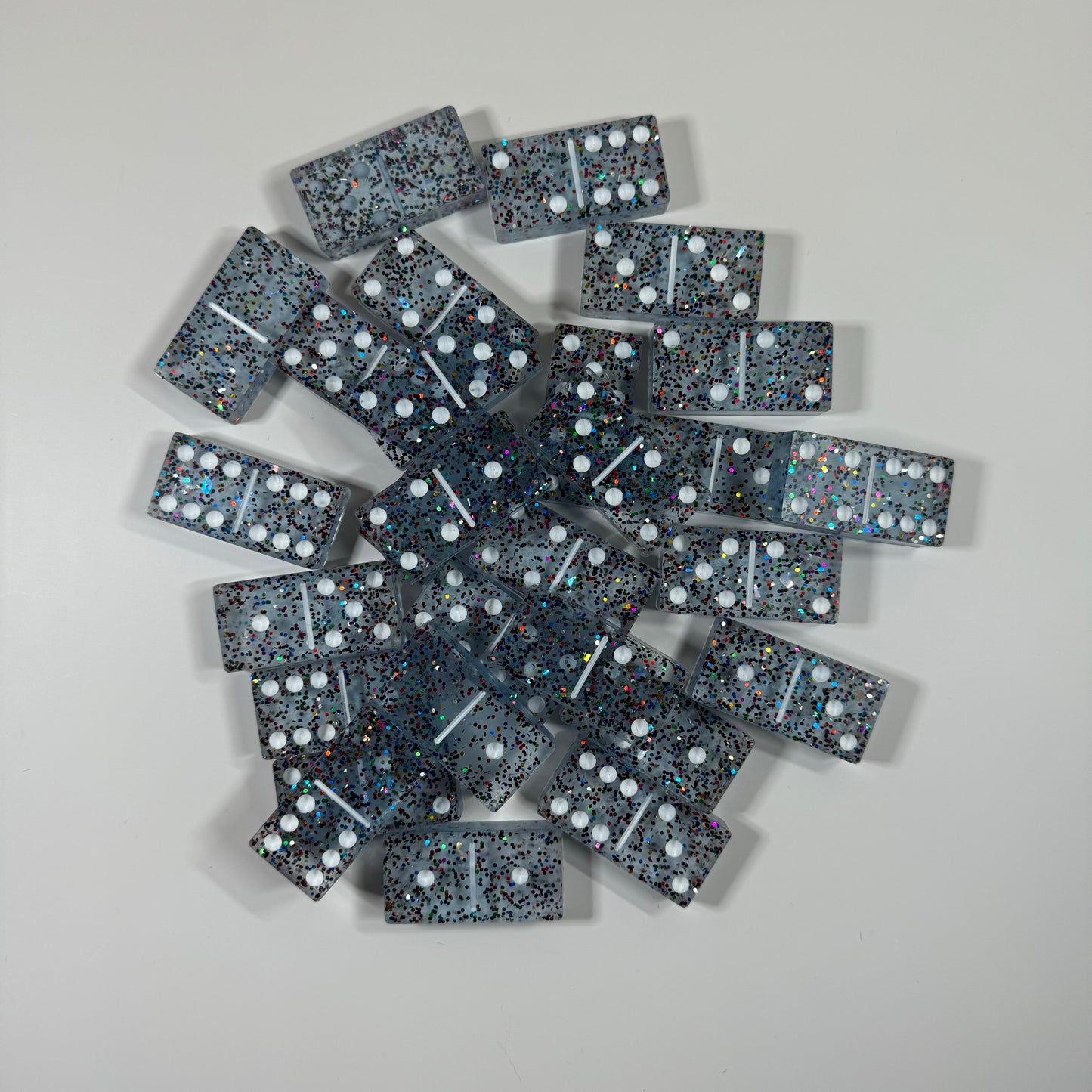 Glitter Underwater Dominoes