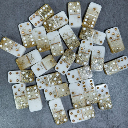 White & Gold Dominoes