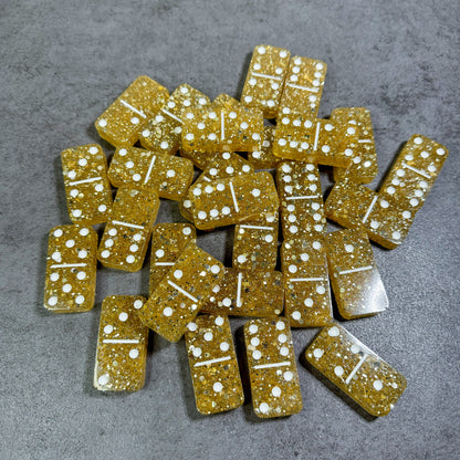 White & Gold Dominoes