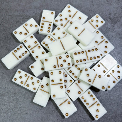 White & Gold Dominoes