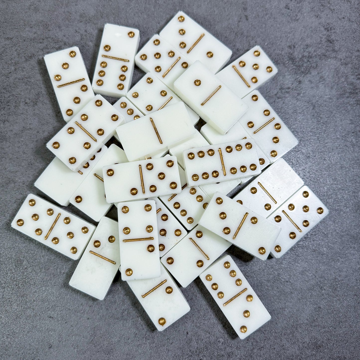 White & Gold Dominoes