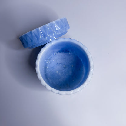 Blue Sky Ripple Container