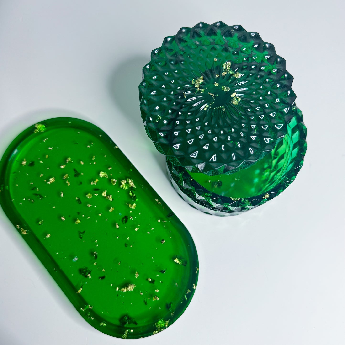 Emerald Green Tray
