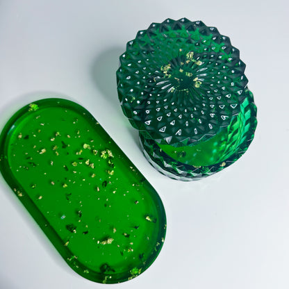 Emerald Green Tray