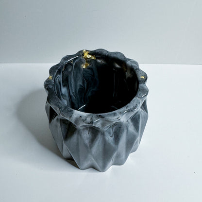 Gray Flower Pot