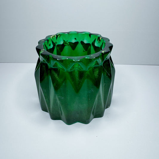 Emerald Green Flower Pot