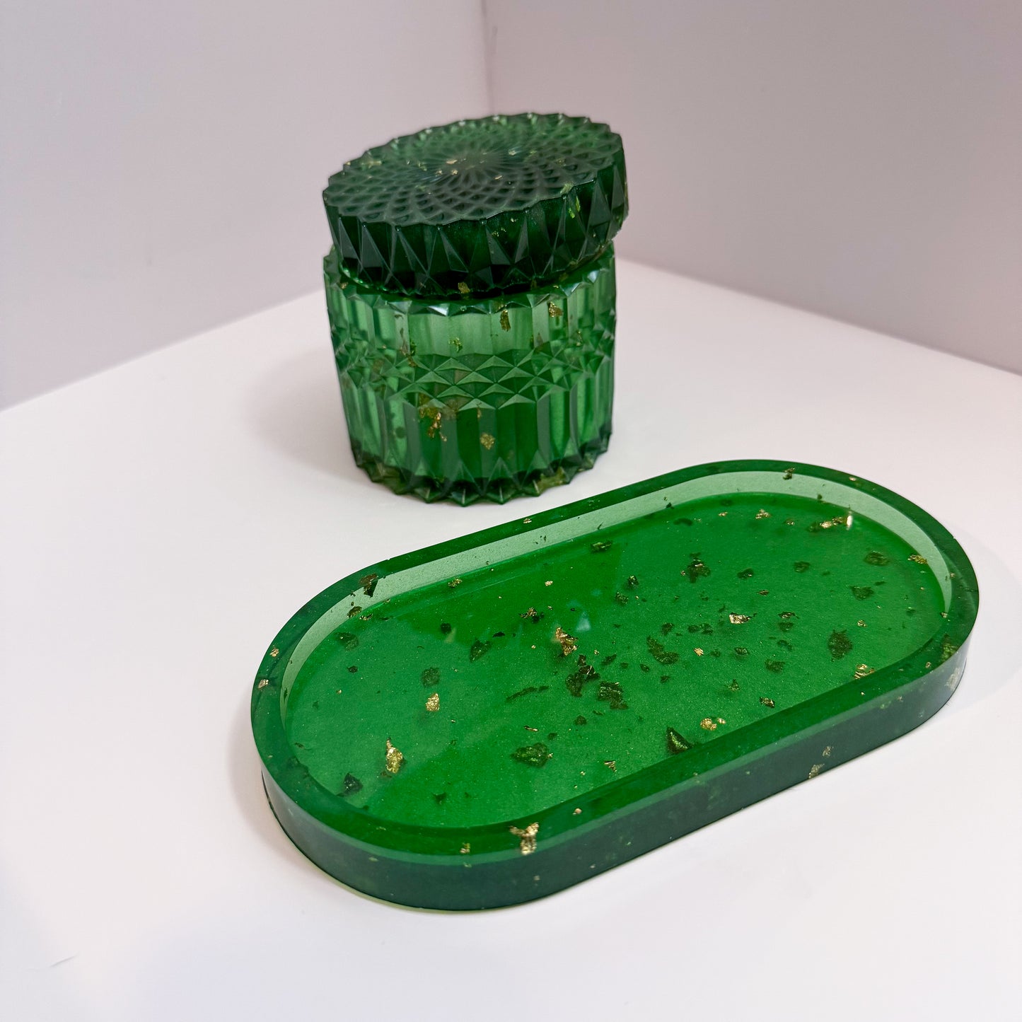 Emerald Green Tray
