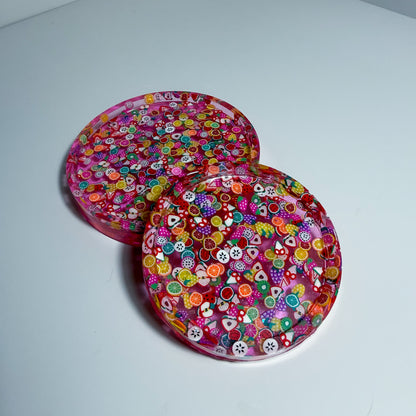 Pink Fruity Tray