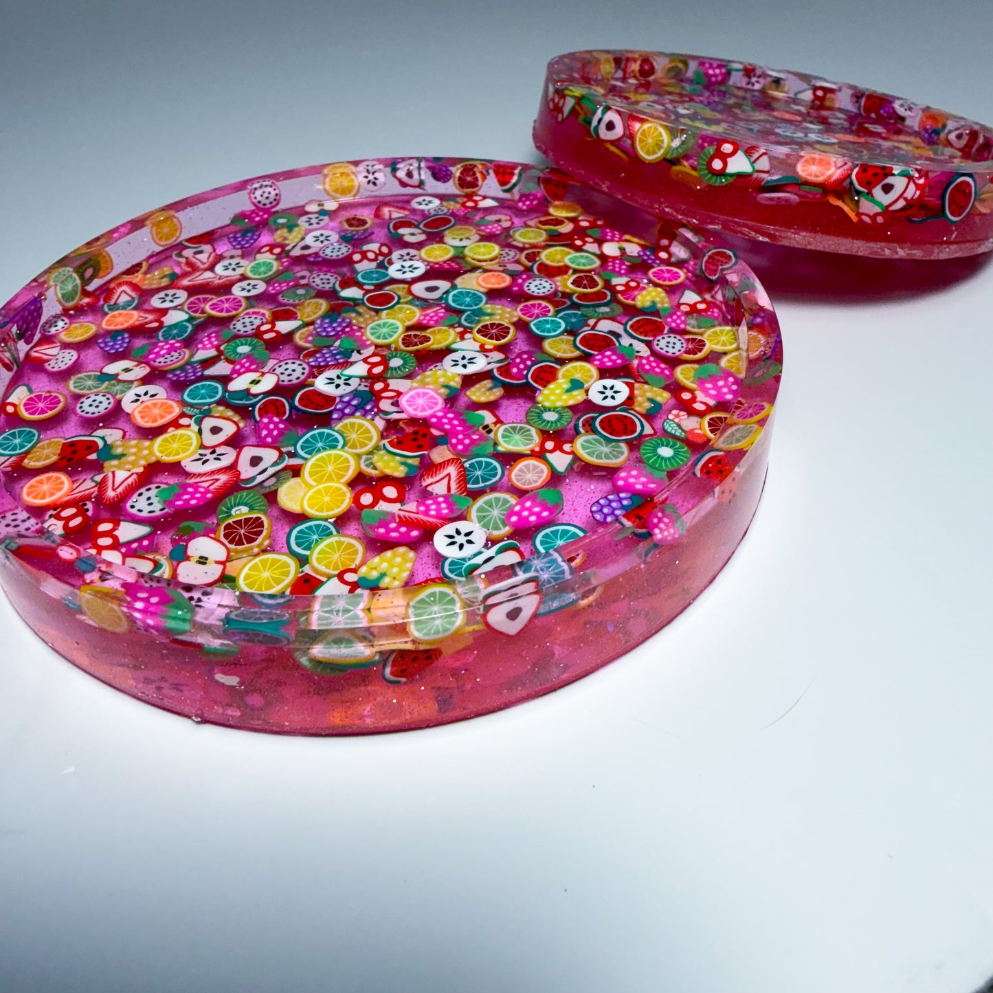 Pink Fruity Tray