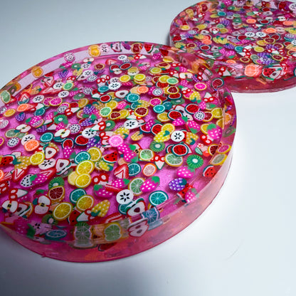 Pink Fruity Tray