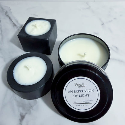 Black Pearls Tealight Candles